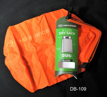 HIGHLANDER Drysack Pouch, Orange, 4 Liter