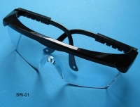 Schutzbrille kratzfest mit Seitenschutz