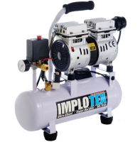 480 W IMPLOTEX Silent-Kompressor (48 dB, 9 Liter Kessel)