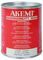 AKEMI Marmorkitt 1000 Universal, juragelb – 1000 ml (dickflüssig)