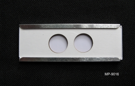 Frankezelle mit 2 Vertiefungen Ø 12.5 mm, weißer Hintergrund – 10er Pack