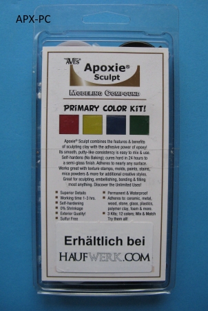Apoxie Sculpt, Primary Color Kit