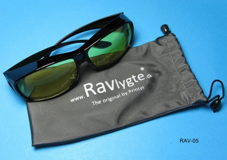 Ravlygte® UV-Schutzbrille für Brillenträger